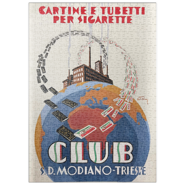 puzzleplate Club World Modiano 500 Puzzle