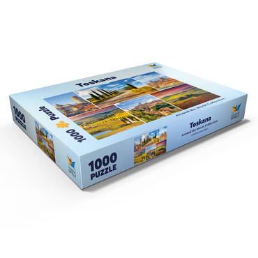 Toskana - Florenz, Siena und Pisa 1000 Puzzle Schachtel Ansicht1