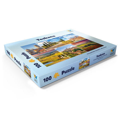Toskana - Florenz, Siena und Pisa 100 Puzzle Schachtel Ansicht1