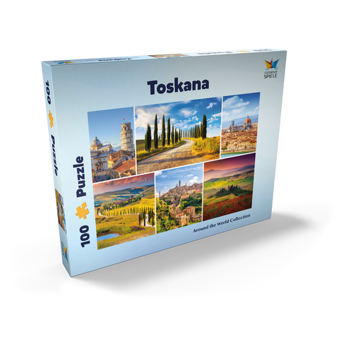 Toskana - Florenz, Siena und Pisa 100 Puzzle Schachtel Ansicht2