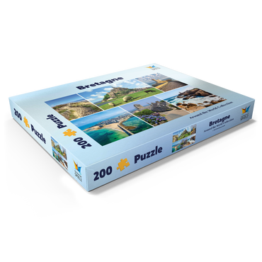 Bretagne - Mont Saint Michel, Saint Malo und Locronan 200 Puzzle Schachtel Ansicht1