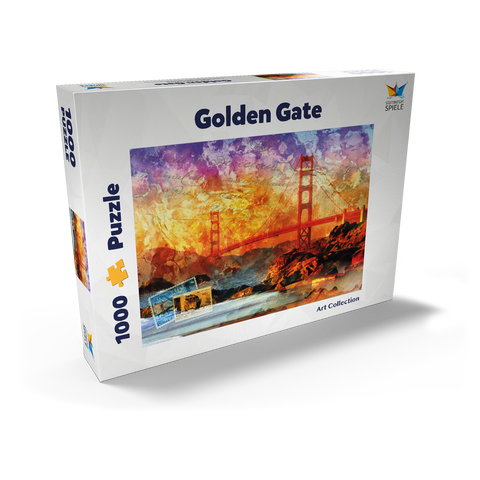 Golden Gate Bridge - San Francisco - Kalifornien 1000 Puzzle Schachtel Ansicht2