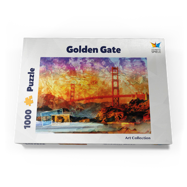 Golden Gate Bridge - San Francisco - Kalifornien 1000 Puzzle Schachtel Ansicht3