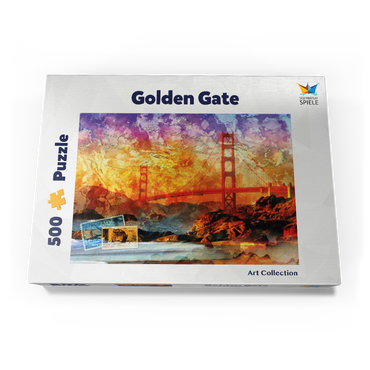 Golden Gate Bridge - San Francisco - Kalifornien 500 Puzzle Schachtel Ansicht3