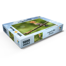 Alternative Darstellung des Puzzle-Motivs Wiedehopf - Vogel des Jahres 2022 – Puzzleteile: 1000