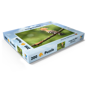 Alternative Darstellung des Puzzle-Motivs Wiedehopf - Vogel des Jahres 2022 – Puzzleteile: 200