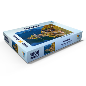 Alternative Darstellung des Puzzle-Motivs Hallstatt in Österreich, Hallstätter See - Unesco Weltkulturerbe – Puzzleteile: 1000