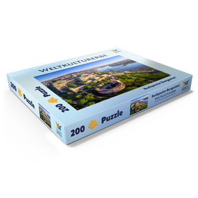 Alternative Darstellung des Puzzle-Motivs Burgpalst in Budapest, Ungarn - Unesco Weltkulturerbe – Puzzleteile: 200
