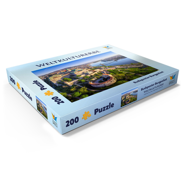 Burgpalst in Budapest, Ungarn - Unesco Weltkulturerbe 200 Puzzle Schachtel Ansicht1