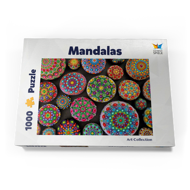 Bunte Mandala-Steine - Rock Painting 1000 Puzzle Schachtel Ansicht3
