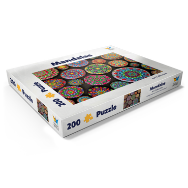 Bunte Mandala-Steine - Rock Painting 200 Puzzle Schachtel Ansicht1