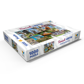 Alternative Darstellung des Puzzle-Motivs Lustige Tiere - Collage No. 2 – Puzzleteile: 1000