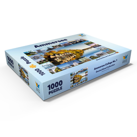Alternative Darstellung des Puzzle-Motivs Ammersee Collage No. 1 - Bayern, Deutschland – Puzzleteile: 1000