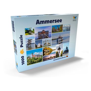 Ammersee Collage No. 2 - Bayern, Deutschland 1000 Puzzle Schachtel Ansicht2