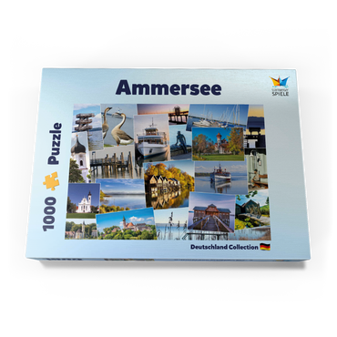 Ammersee Collage No. 3 - Bayern, Deutschland 1000 Puzzle Schachtel Ansicht3