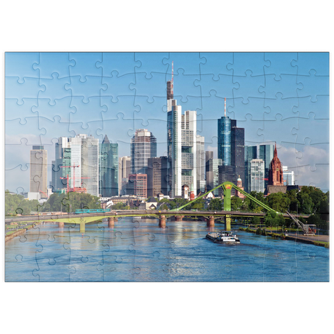 puzzleplate Frankfurt Skyline 100 Puzzle