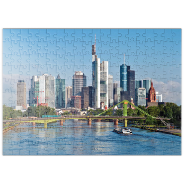 puzzleplate Frankfurt Skyline 200 Puzzle
