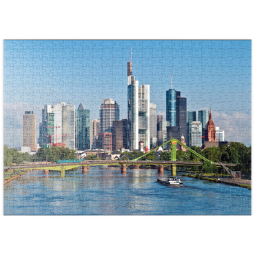 puzzleplate Frankfurt Skyline 500 Puzzle