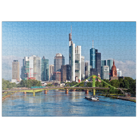 puzzleplate Frankfurt Skyline 500 Puzzle
