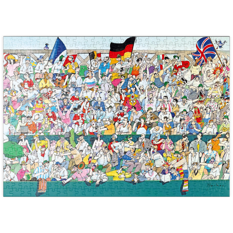 puzzleplate Sports Fans II (Deutschland) - Blachon - Cartoon Classics 500 Puzzle