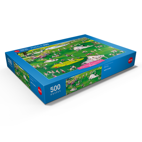Golfer’s Paradise - Blachon - Cartoon Classics 500 Puzzle Schachtel Ansicht1