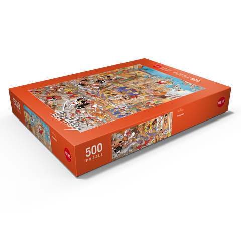 Pamplona - Hugo Prades 500 Puzzle Schachtel Ansicht1
