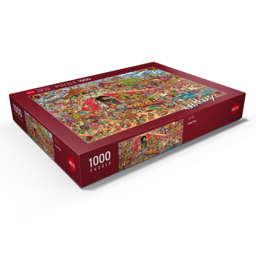 China Town - Hugo Prades 1000 Puzzle Schachtel Ansicht1