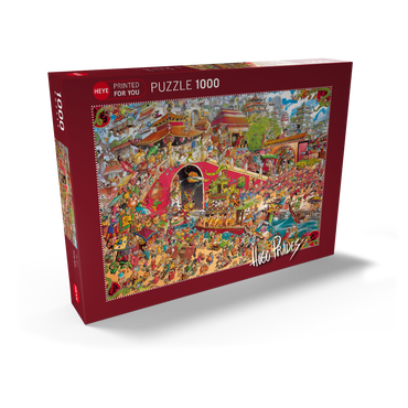 China Town - Hugo Prades 1000 Puzzle Schachtel Ansicht2