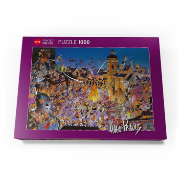 Walpurgis Night - Hugo Prades 1000 Puzzle Schachtel Ansicht3
