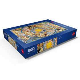 Alternative Darstellung des Puzzle-Motivs Astro World - Hugo Prades – Puzzleteile: 1000