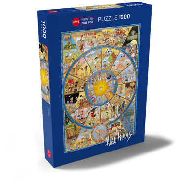 Astro World - Hugo Prades 1000 Puzzle Schachtel Ansicht2