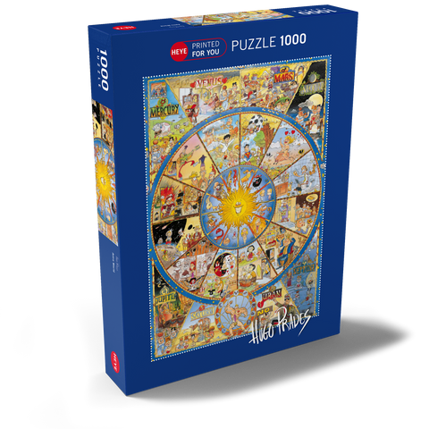 Astro World - Hugo Prades 1000 Puzzle Schachtel Ansicht2