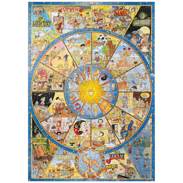 puzzleplate Astro World - Hugo Prades 1000 Puzzle