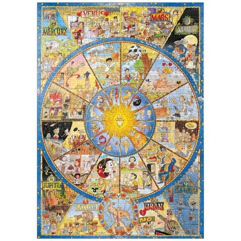puzzleplate Astro World - Hugo Prades 1000 Puzzle