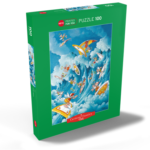 Surfing in Heaven - Michael Ryba - Cartoon Classics 100 Puzzle Schachtel Ansicht2