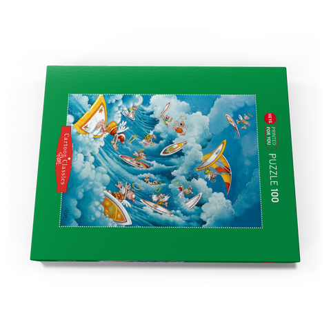 Surfing in Heaven - Michael Ryba - Cartoon Classics 100 Puzzle Schachtel Ansicht3
