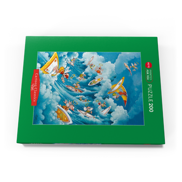 Surfing in Heaven - Michael Ryba - Cartoon Classics 200 Puzzle Schachtel Ansicht3