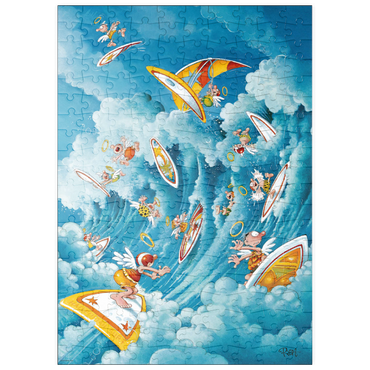 puzzleplate Surfing in Heaven - Michael Ryba - Cartoon Classics 200 Puzzle