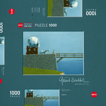 Tomorrow - Quint Buchholz - Moments 1000 Puzzle Schachtel 3D Modell