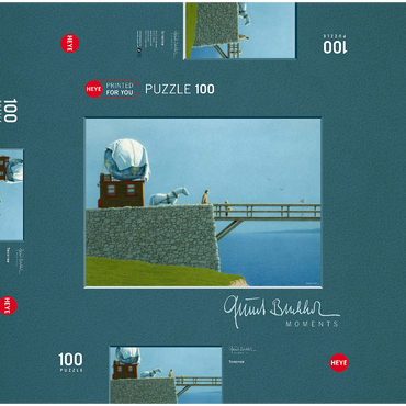 Tomorrow - Quint Buchholz - Moments 100 Puzzle Schachtel 3D Modell