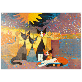 Darstellung des Puzzle Motivs Entrance - Rosina Wachtmeister - Puzzleteile: 1000