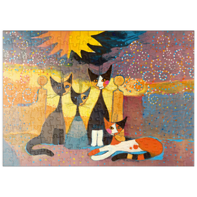 Darstellung des Puzzle Motivs Entrance - Rosina Wachtmeister - Puzzleteile: 200