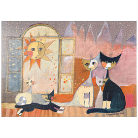 Darstellung des Puzzle Motivs Day - Rosina Wachtmeister - Puzzleteile: 1000