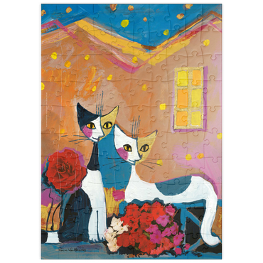 puzzleplate Bouquets - Rosina Wachtmeister 100 Puzzle