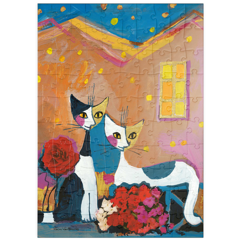 puzzleplate Bouquets - Rosina Wachtmeister 100 Puzzle