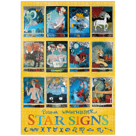 Darstellung des Puzzle Motivs Star Signs - Rosina Wachtmeister - Puzzleteile: 1000