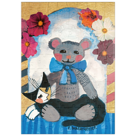 Darstellung des Puzzle Motivs My Cuddly Toy - Rosina Wachtmeister - Puzzleteile: 100