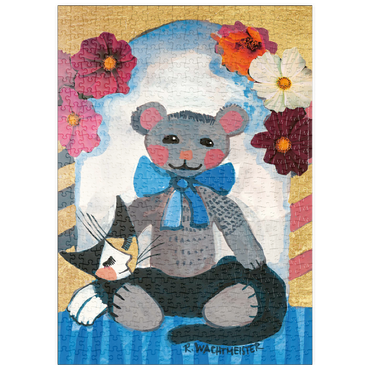 puzzleplate My Cuddly Toy - Rosina Wachtmeister 500 Puzzle