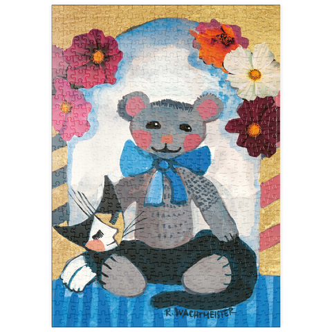 puzzleplate My Cuddly Toy - Rosina Wachtmeister 500 Puzzle