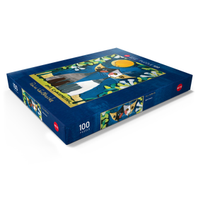 Darstellung des Puzzle Motivs Wachtmeister White Flowers - Rosina Wachtmeister - Puzzleteile: 100